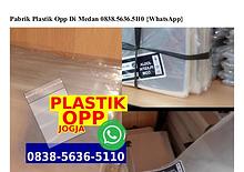 Pabrik Plastik Opp Di Medan 0838 5636 5110[wa]