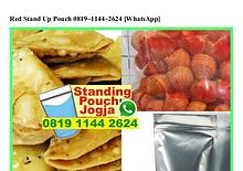 Red Stand Up Pouch 0819–1144–2624[wa]