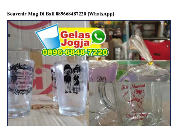 Souvenir Mug Di Bali O896–6848–722O[wa] souvenir mug di bali