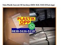 Toko Plastik Souvenir Di Surabaya 0838•5636•5110[wa]