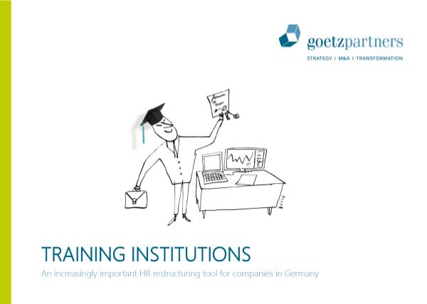 Brochure: Training Institutions