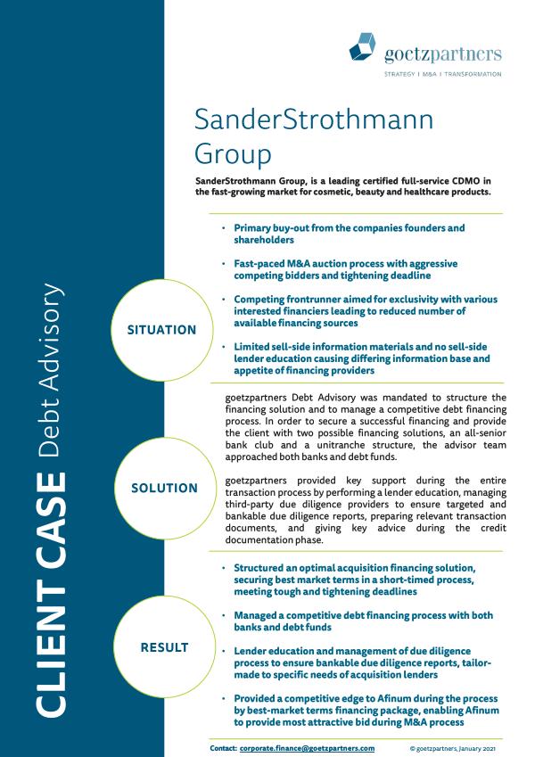 Client Case: SanderStrothmann Group