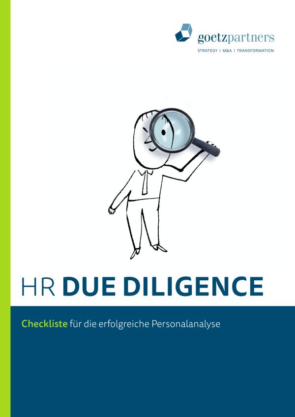 Checkliste: HR Due Diligence