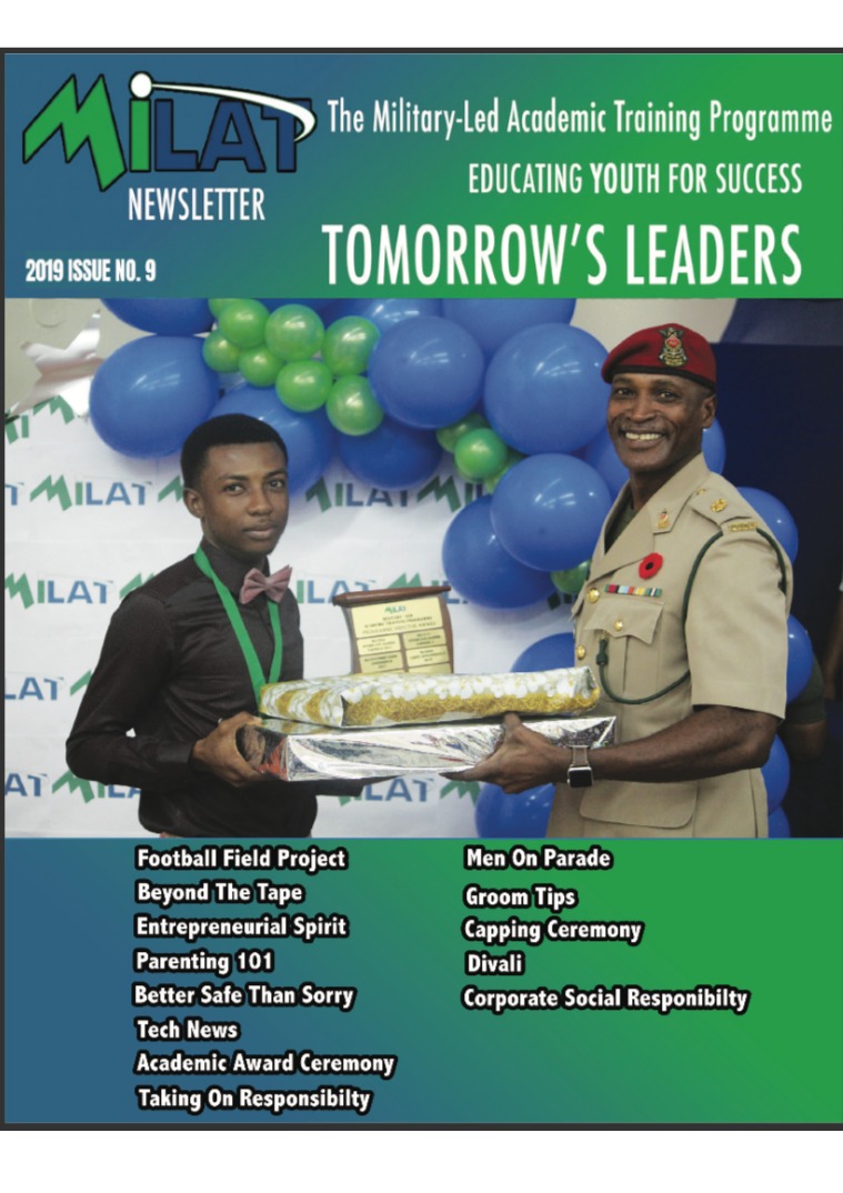 Tomorrow's Leaders This is our second online publication.