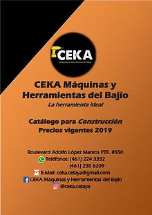 Catálogo Construcción CEKA