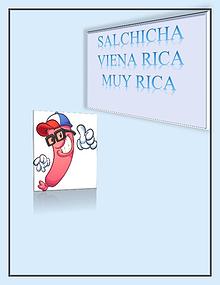 SALCHICHA VIENA RICA MUY RICA