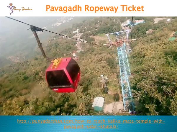 punyadarshan pavagadh ropeway ticket