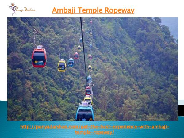 ambaji temple ropeway