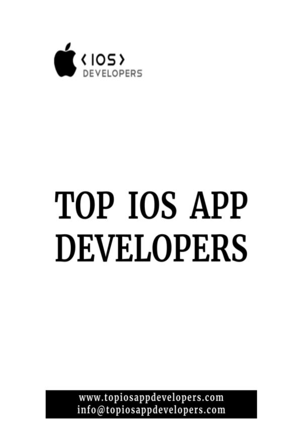 iOS App Development Trends 2019 iOS App Development Trends