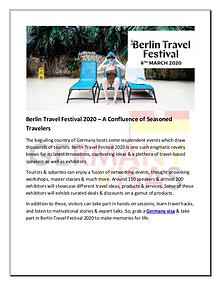 Berlin Travel Festival 2020 – A Confluence of Seasoned Travelers