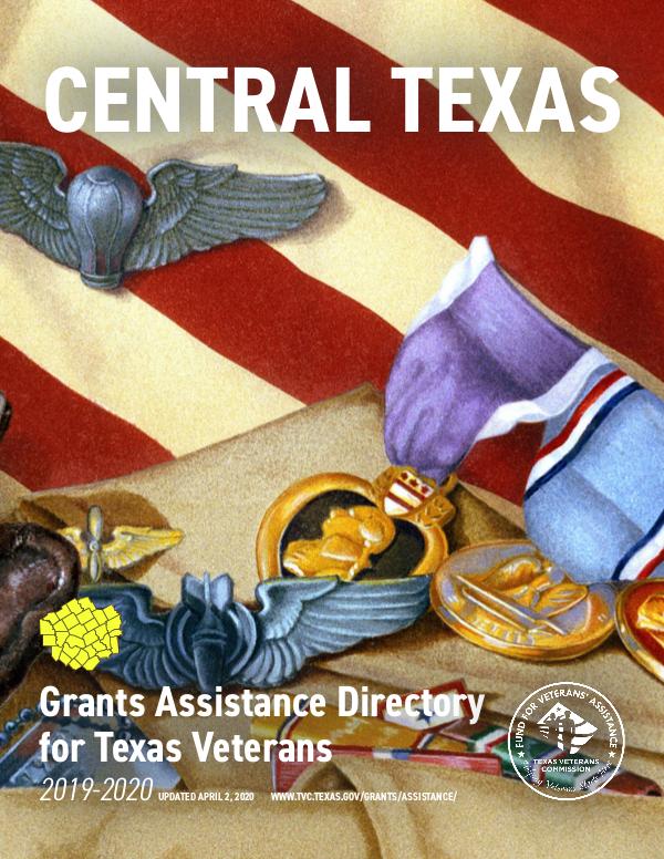 2019-2020 Grants Assistance Directory Region 6 Central Texas
