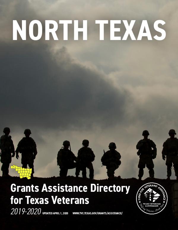 2019-2020 Grants Assistance Directory Region 8 North Texas