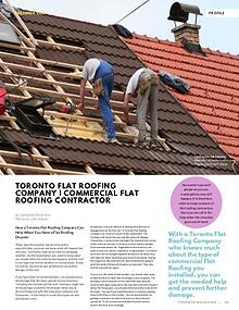 How a Toronto Flat Roofing Company Can Help When You Have a Flat Roof