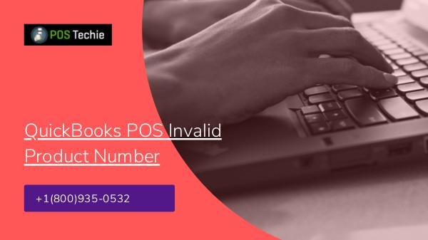 QuickBooks POS Invalid Product Number