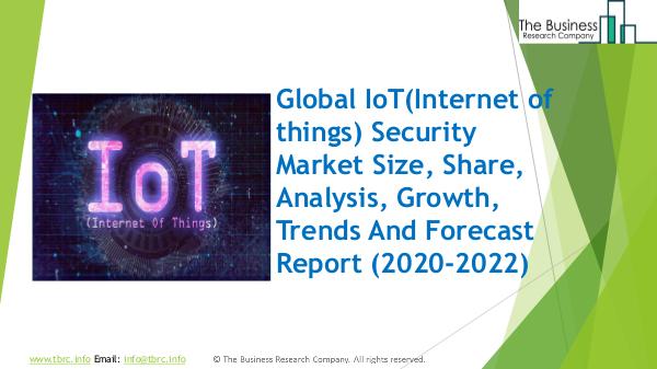 IoT Security Global Market Report 2020