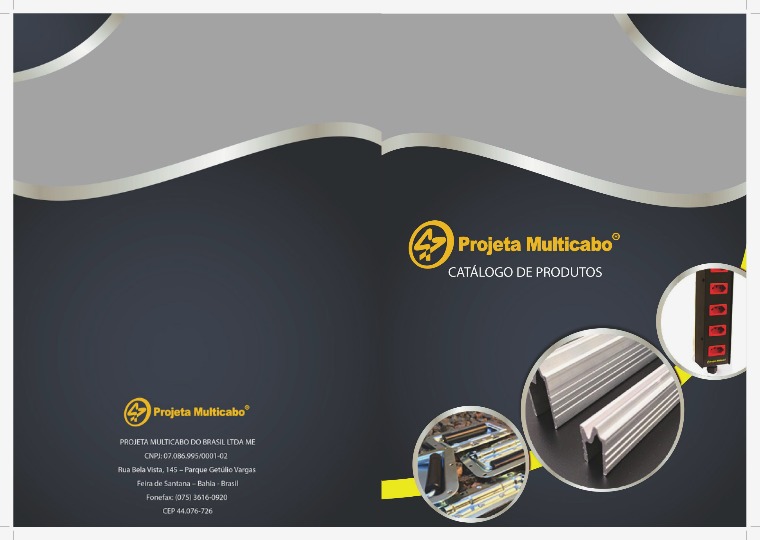 Folder - Projeta Multicabo CATALOGO
