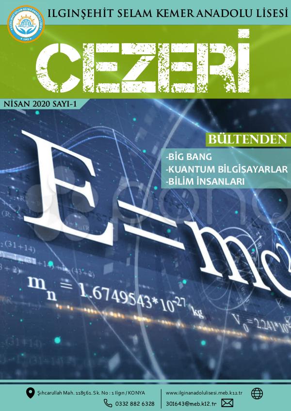 ŞSKAL Fizik Dergisi 03223209_Fizik_E-Bulten