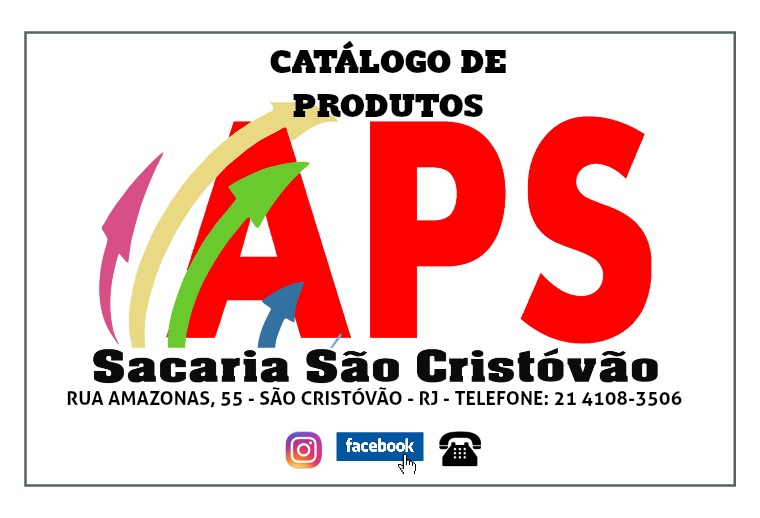 Catálogo preços APS Sacaria Catalogo APs