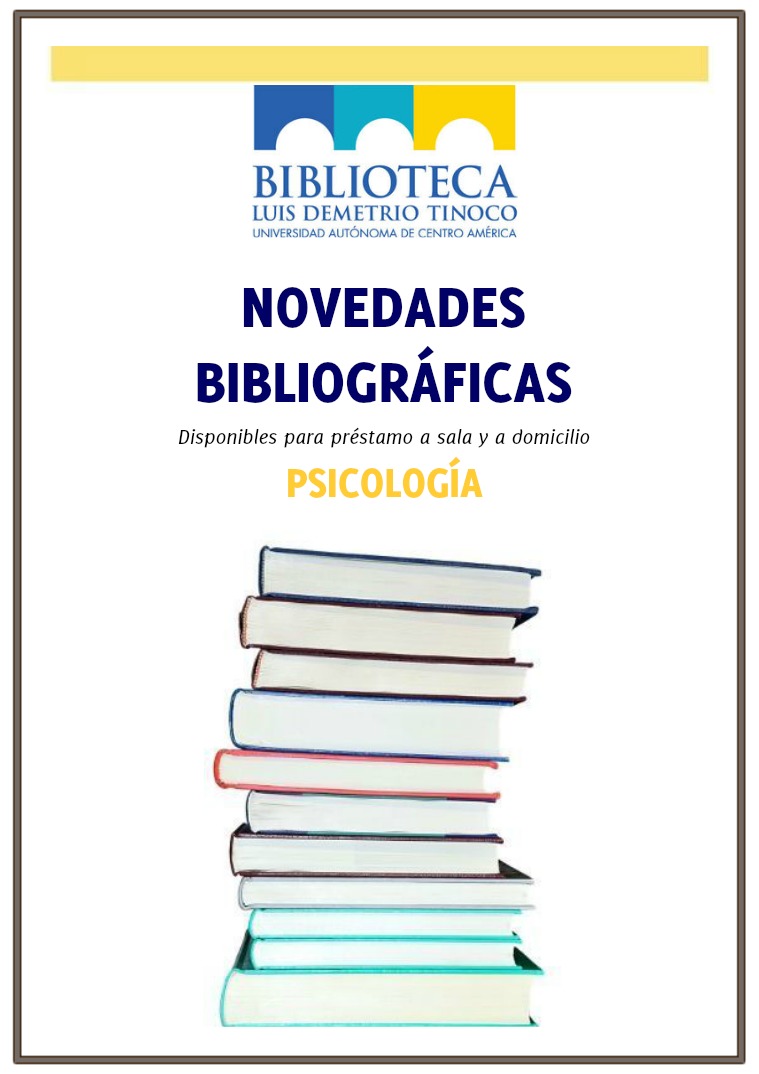 Novedades bibliográficas del mes 12 portadas de libros nuevos sobre Psicología.