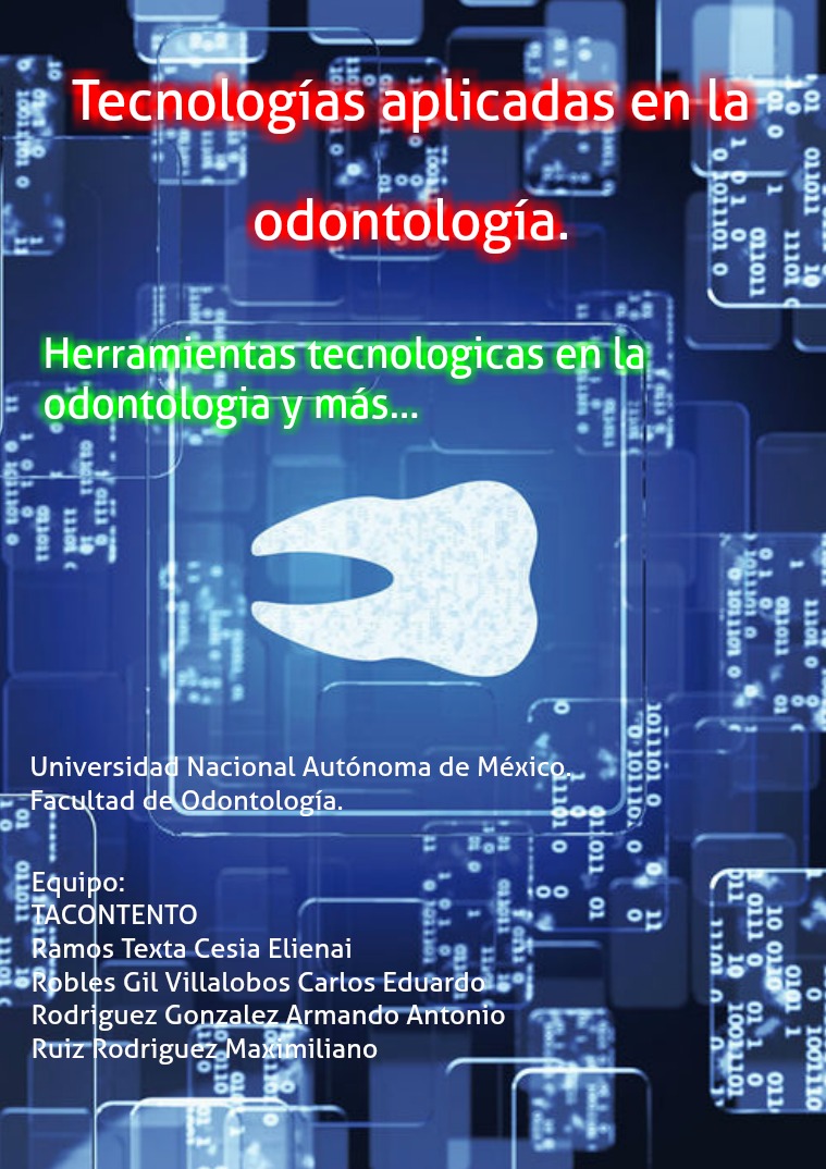 Tecnologías Aplicadas en la Odontología Mi primera publicacion