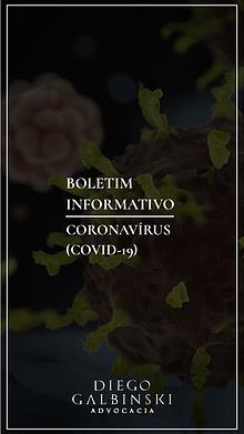 BOLETIM INFORMATIVO | CORONAVÍRUS (COVID-19)