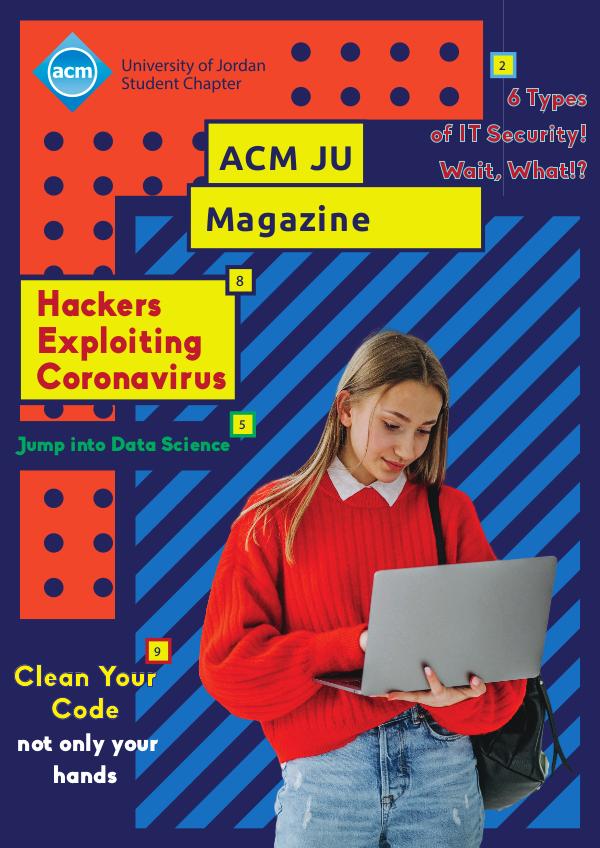 My first Publication ACM JU Magazine