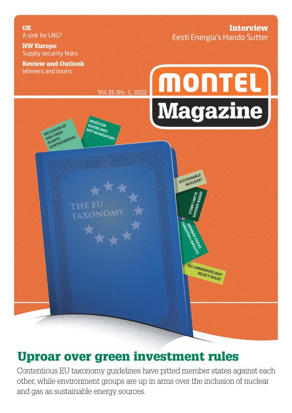 Montel Magazine 1 2022 - Uproar over green investm Montel Magazine 1 2022 - Uproar over green investm