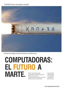 Computadoras: el futuro a Marte.