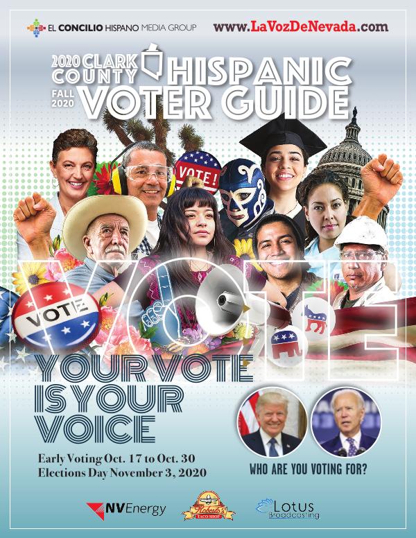 2020 Clark County Hispanic Voter Guide