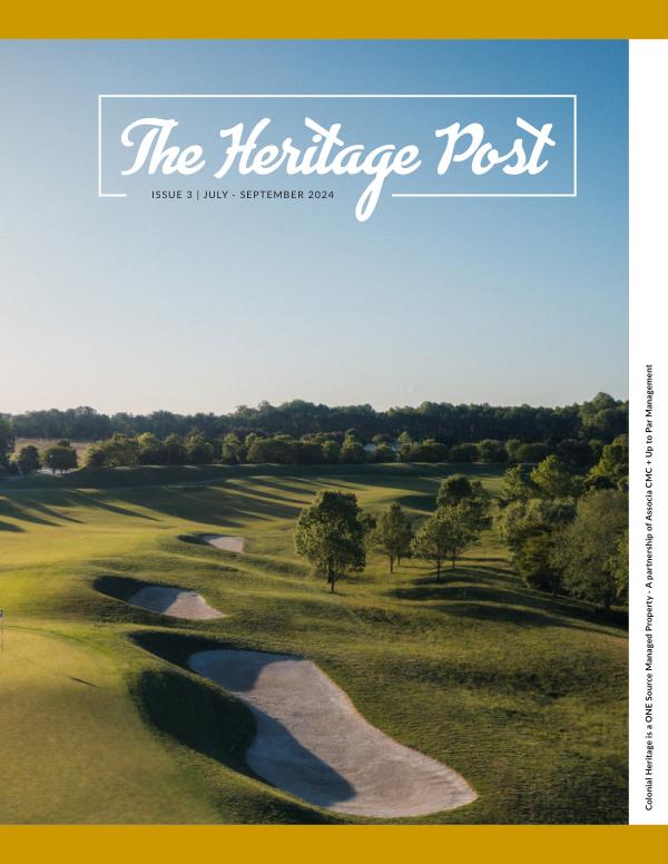 The Heritage Post Issue 3 - Jul - Sept  2024