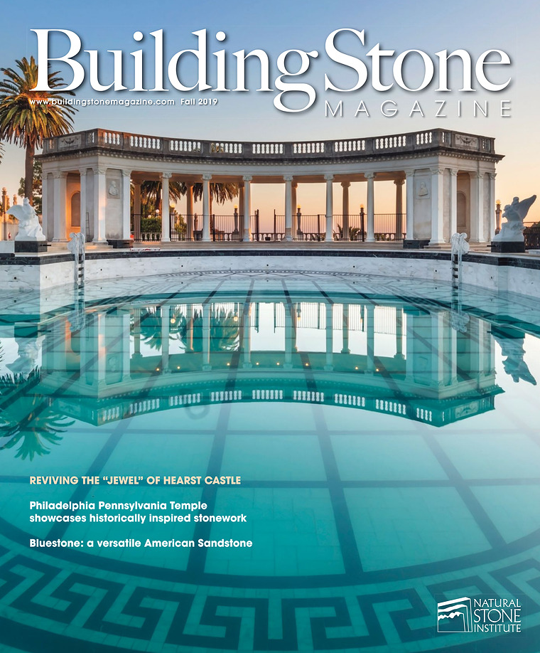 Building Stone Magazine Fall 2019