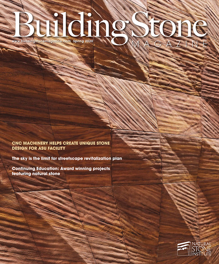 Building Stone Magazine Spring 2020