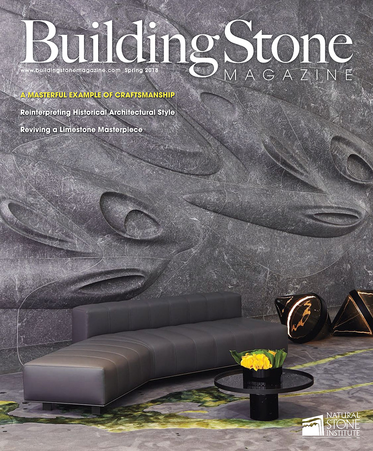 Building Stone Magazine Spring 2018