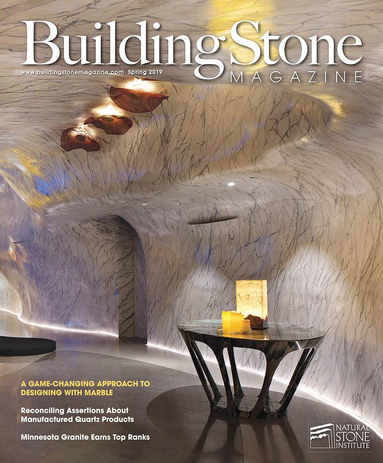 Building Stone Magazine Spring 2019