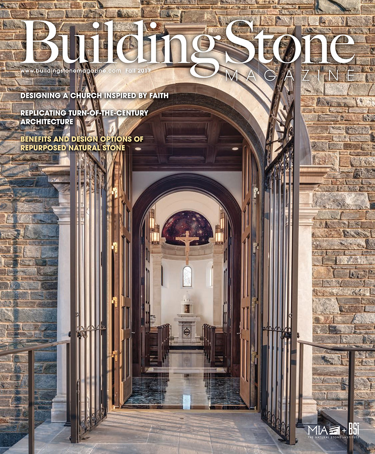Building Stone Magazine Fall 2017