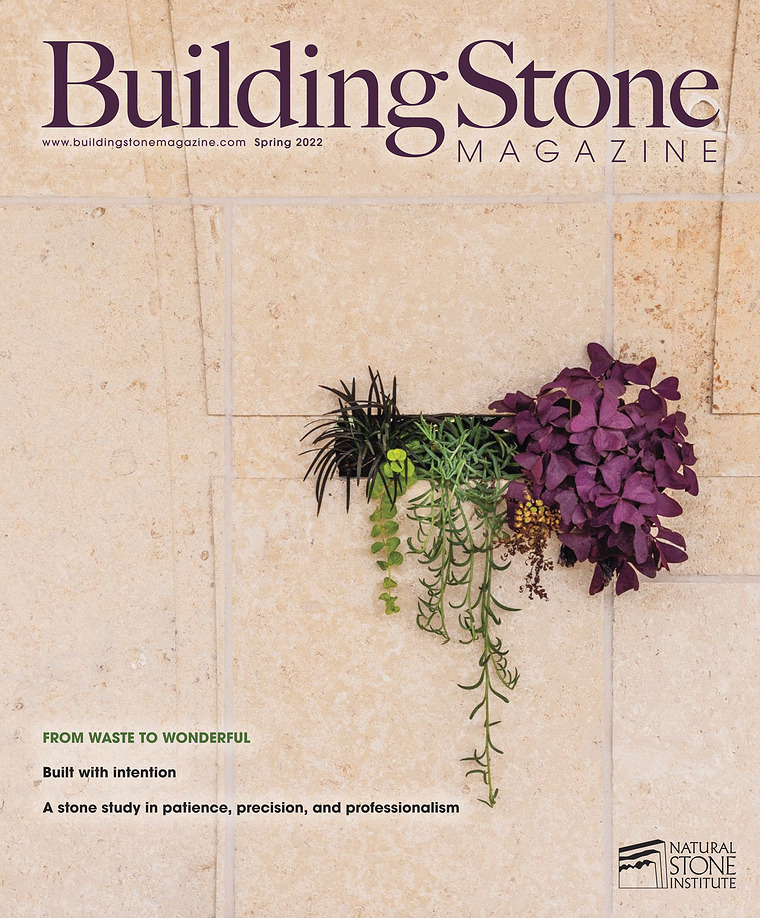 Building Stone Magazine Spring 2022