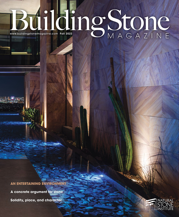 Building Stone Magazine Fall 2022