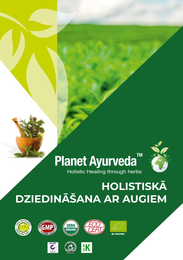 Planet Ayurveda™ Latvija produkcijas katalogs 2021